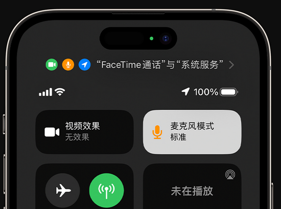 武胜苹果授权维修网点分享iPhone在通话时让你的声音更清晰 