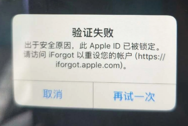 武胜iPhone维修分享iPhone上正常登录或使用AppleID怎么办 