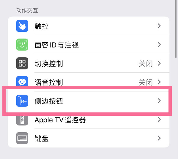 武胜苹果14维修店分享iPhone14 Plus侧键双击下载功能关闭方法 